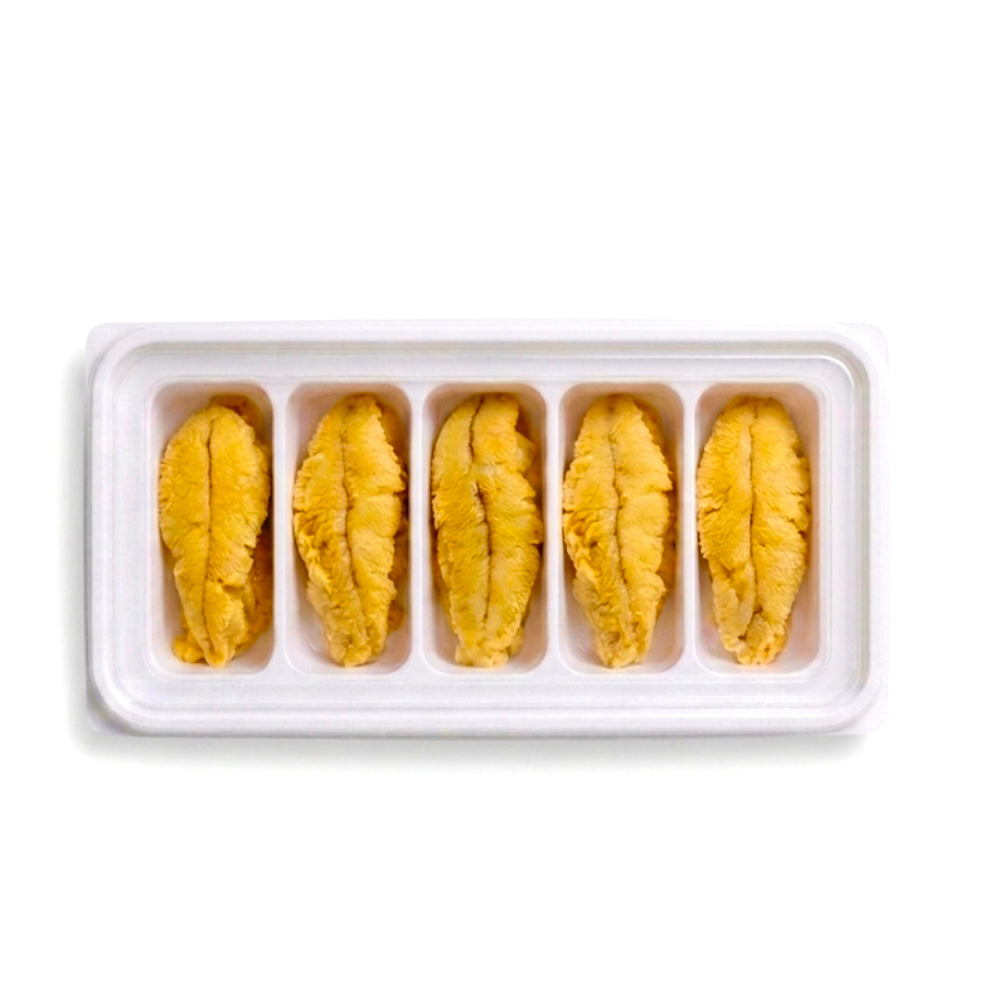 Fresh California Uni — Grade B, 5 holes tray