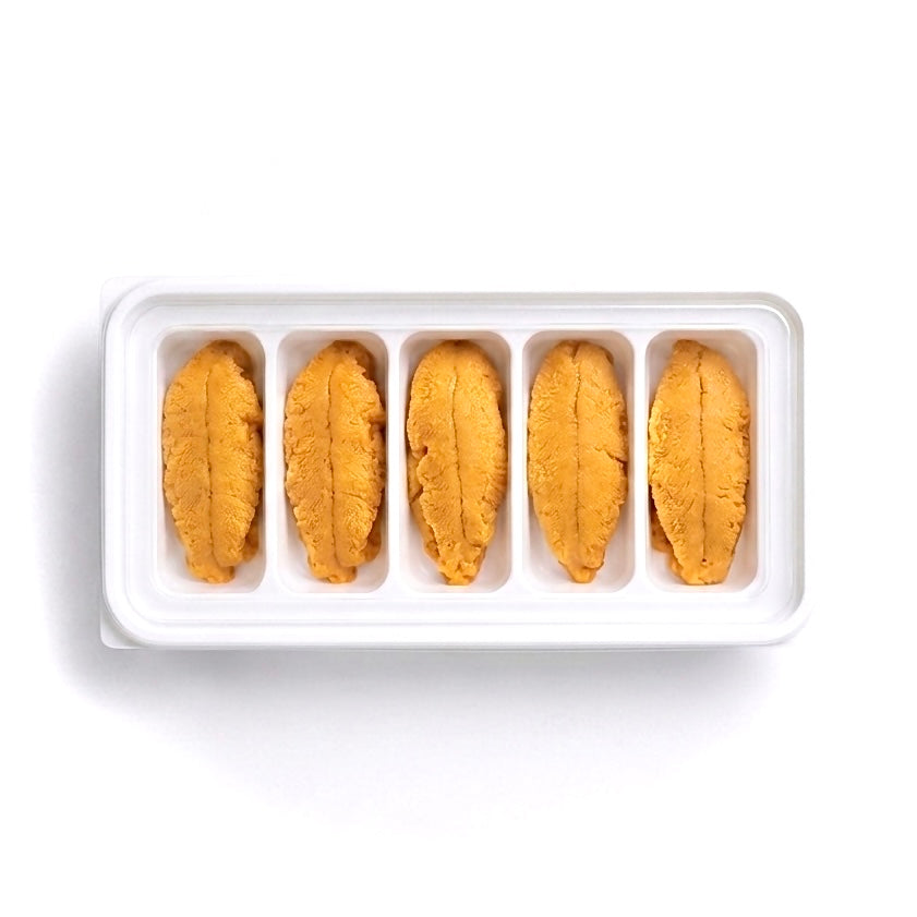 Fresh California Uni — Grade A, 5 holes tray